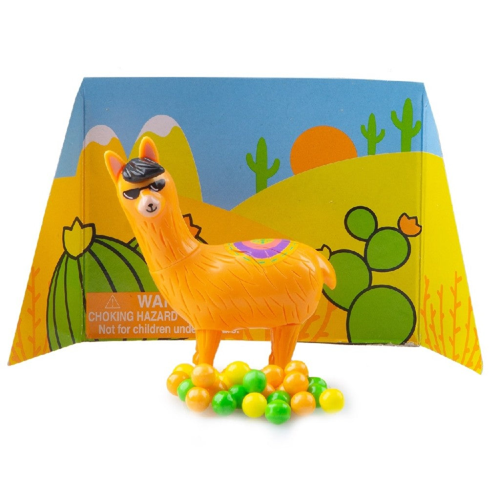 Bala com Mini Dispenser Llama Doo 9g Candy