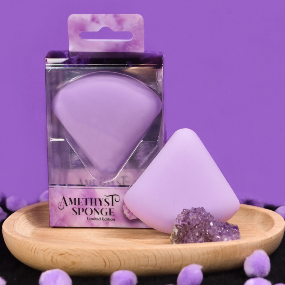 Esponja de Maquiagem Amethyst Edicao Limitada