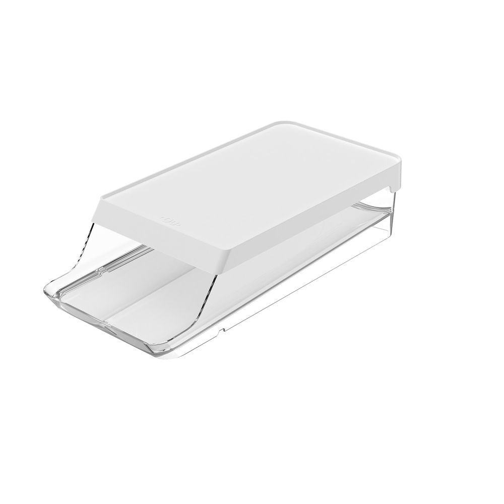 Porta Ovos Roll Clear Fresh 14un Branco