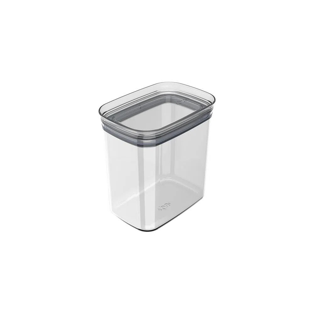 Pote Hermetico Acrilico Retangular 1,5L Ou