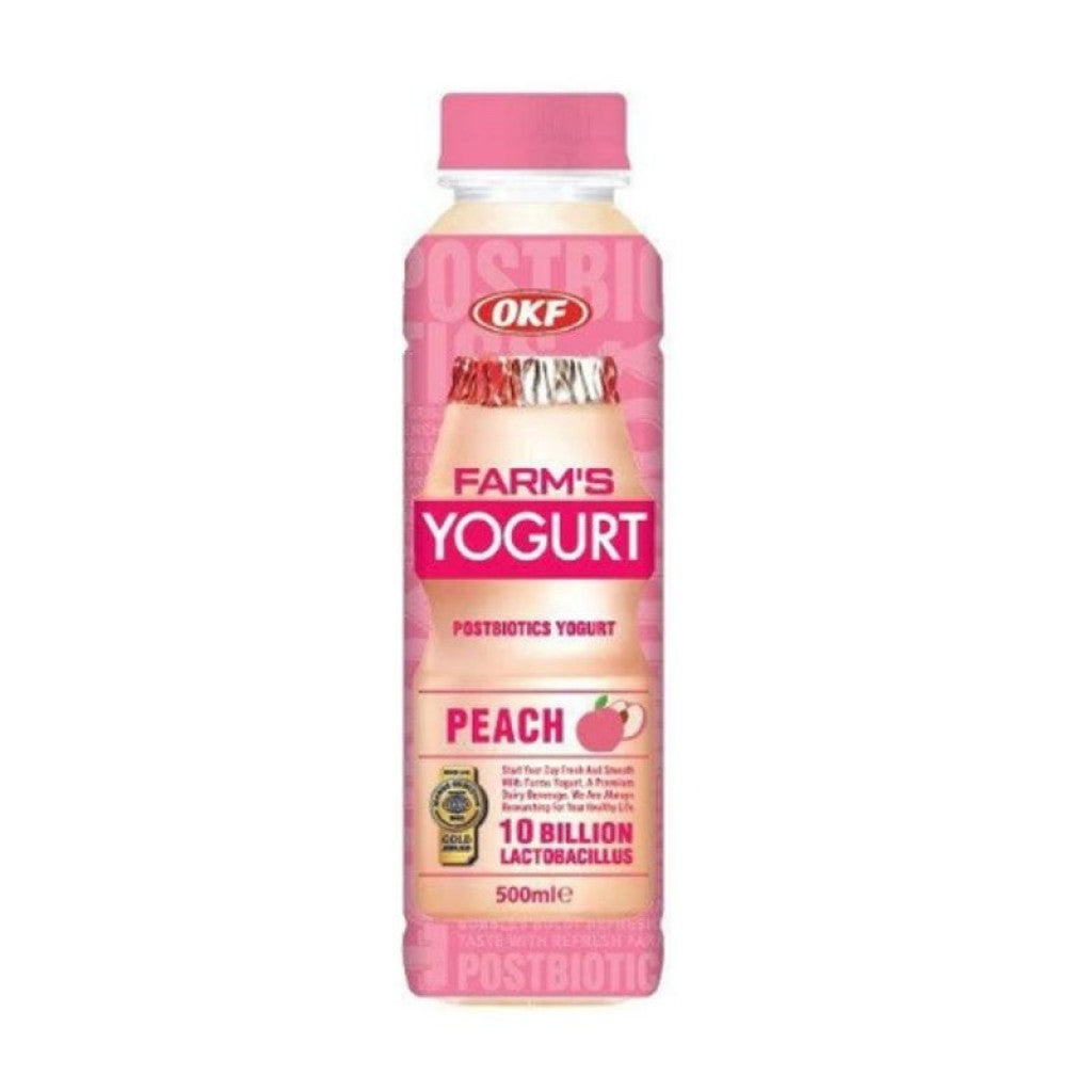 Refresco Farms Yogurt Pessego 500ml Okf