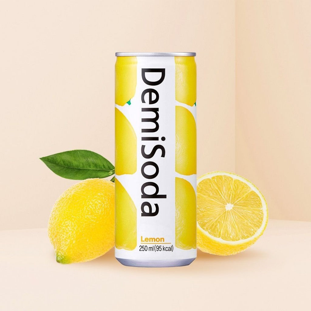 Refrigerante sabor Limão Lata 250ml Demi Soda