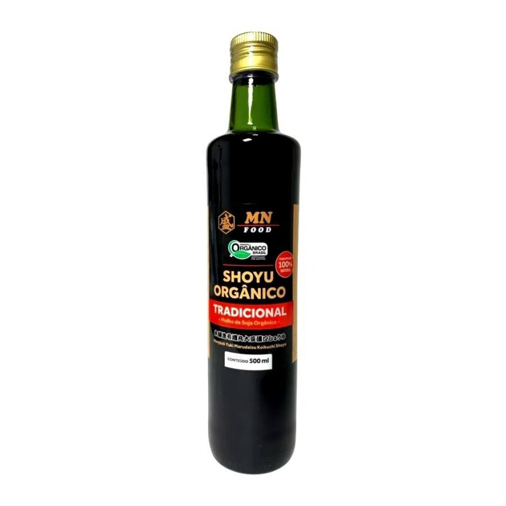 Shoyu Orgânico Tradicional 500ml Mn Food