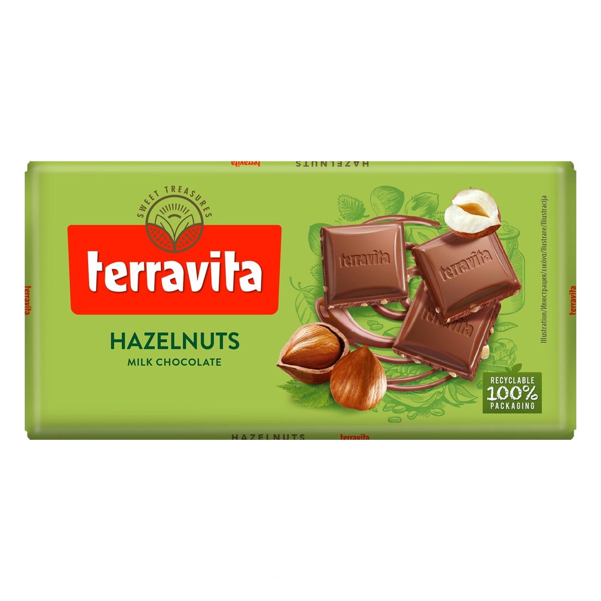 Barra de Chocolate Hazelnut 100g