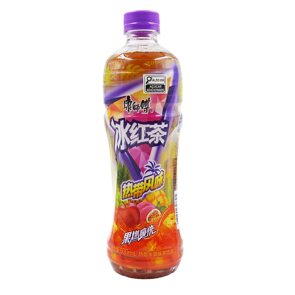 Bebida de Chá Preto com Frutas Mistas 500ml Guangzhou