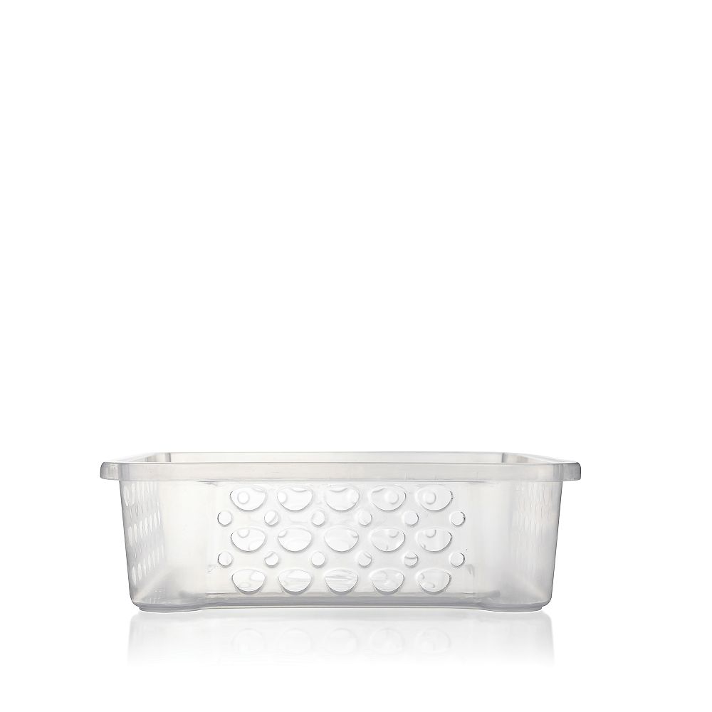 Cesta Empilhavel Plastico Transparente 1,6l Sanremo