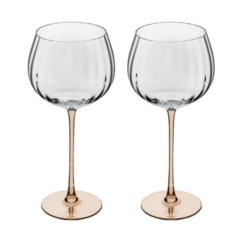 Conjunto com 2 Taças de Vinho com Haste Ambar Classic 720ml