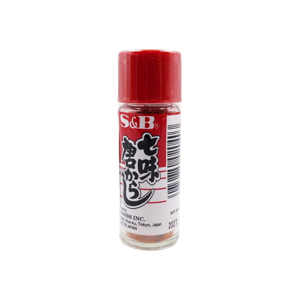 Pimenta Vermelha em Pó Shichimi Togarashi 15g S&b
