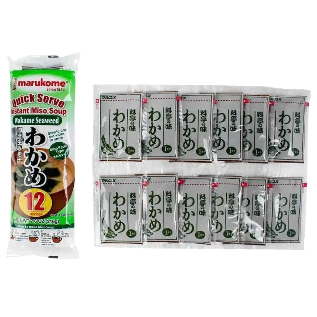 Sopa Instantânea de Missô com Wakame 216g Marukome