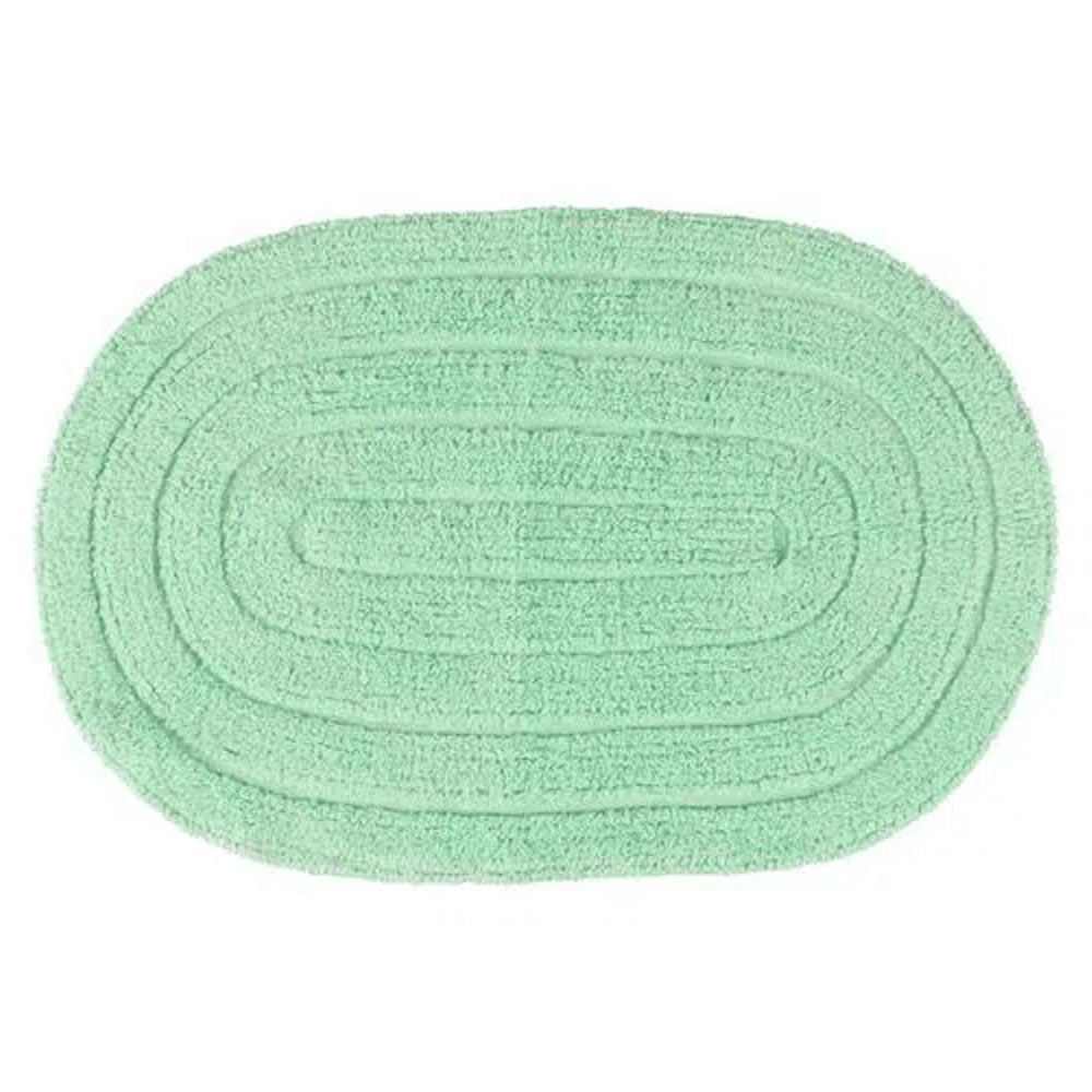 Tapete Oval Allegro Verde Menta 40x60cm