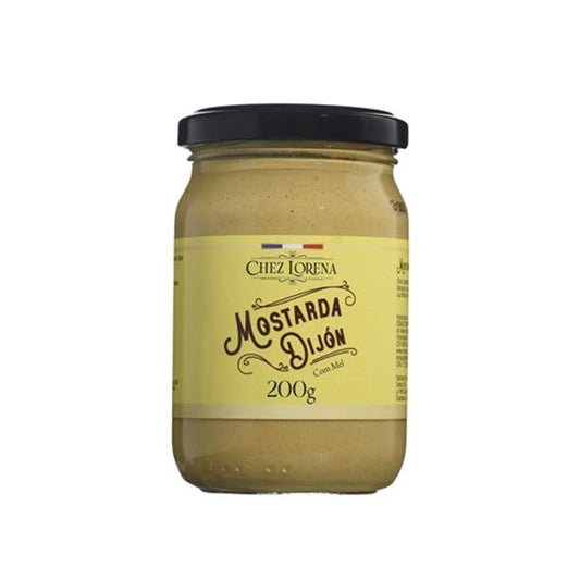 Mostarda Dijon Com Mel 200g Chez Lorena