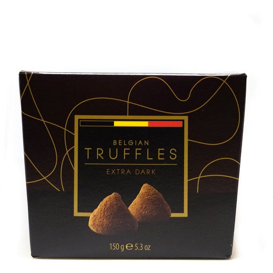 TRUFAS BELGAS EXTRA AMARGO CAIXA 150G BELGIAN