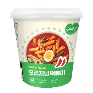 Massa de Arroz Picante Topokki 120g Joayo