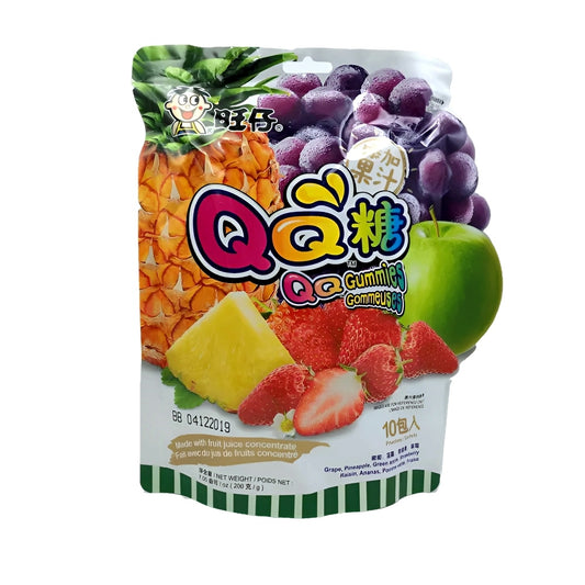 Bala de Goma QQ Sabor Frutas Sortidas 200g