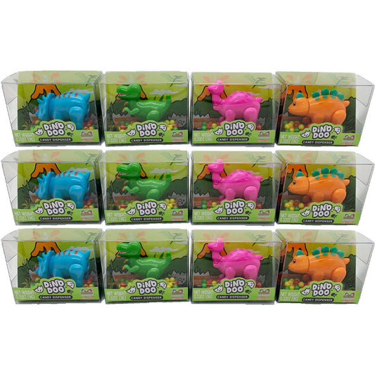 Bala com Mini Dispenser Dino Doo 9g