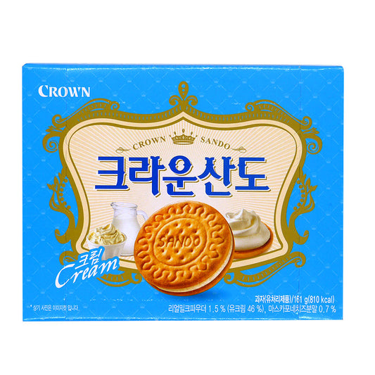 Biscoito de Leite Doce Sando 161g Crown