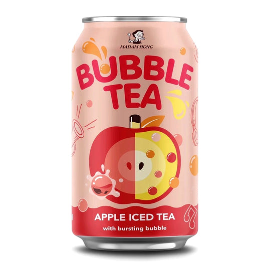 Chá de Maçã Apple Iced Bubble Tea 320ml Madam Hong
