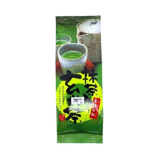 Chá Verde Matchá com Arroz Integral Torrado Iri Genmaicha 100g Karin