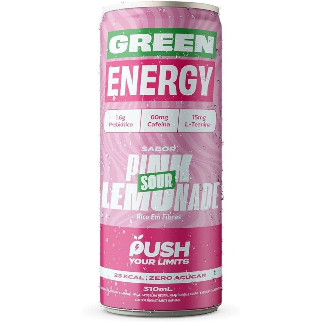 Green Energy Sabor Pink Lemonade 310ml Pow