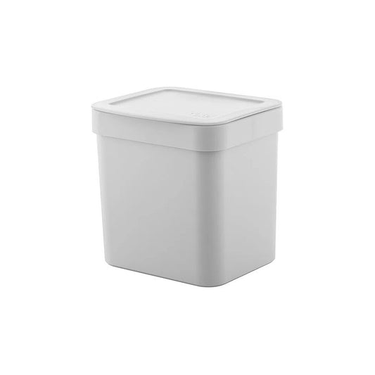 Lixeira para pia de cozinha Trium Branca 4,7L