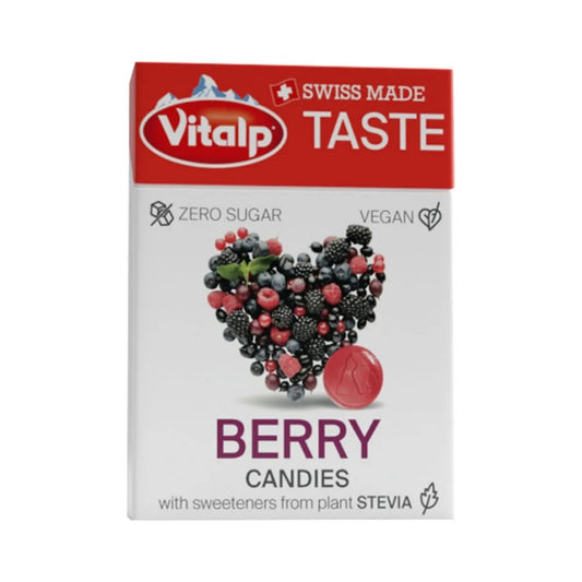 Pastilha Sem Açucar Sabor Frutas Vermelhas 25g