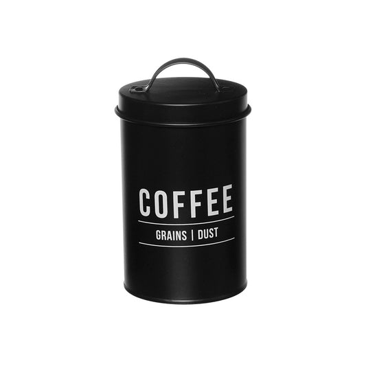 Pote Café Manhattan em aço galvanizado preto 1,2 LT Hauskraft