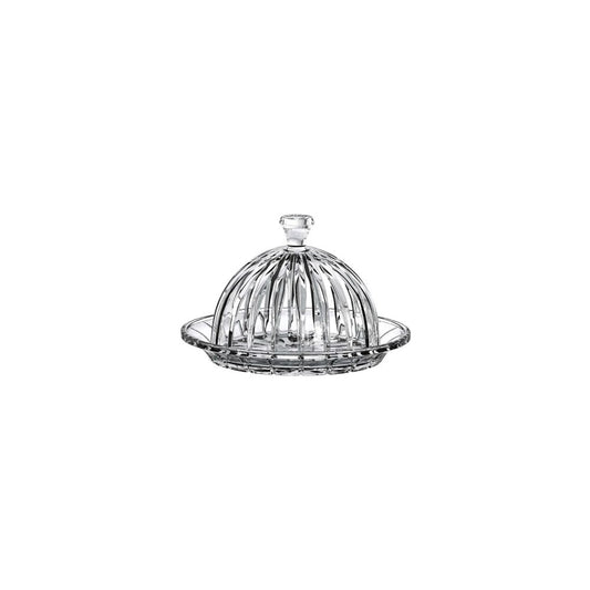 Queijeira Glasgow Cristal com Tampa 20x13cm