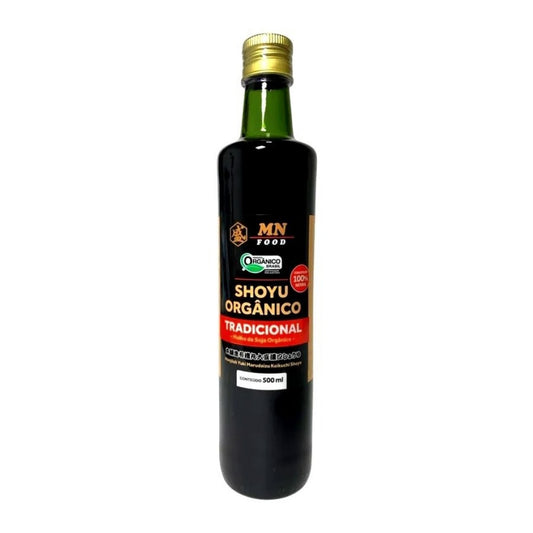 Shoyu Orgânico Tradicional 500ml Mn Food