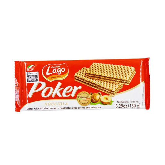 Wafer Com Recheio De Creme De Avela e Cacau 150g Gastone Lago