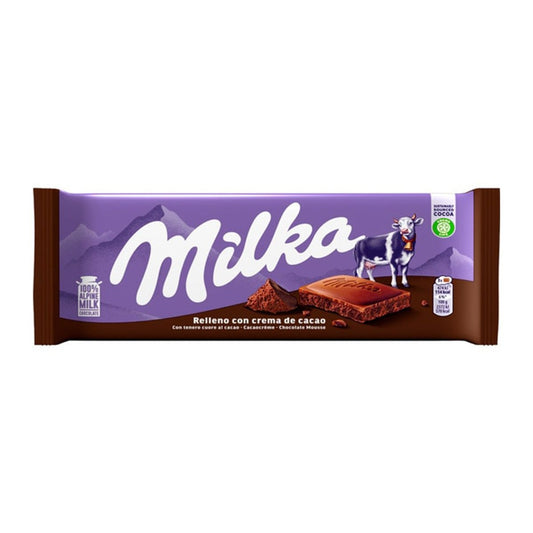 Barra de Chocolate Ao Leite com Creme de Cacau 100g