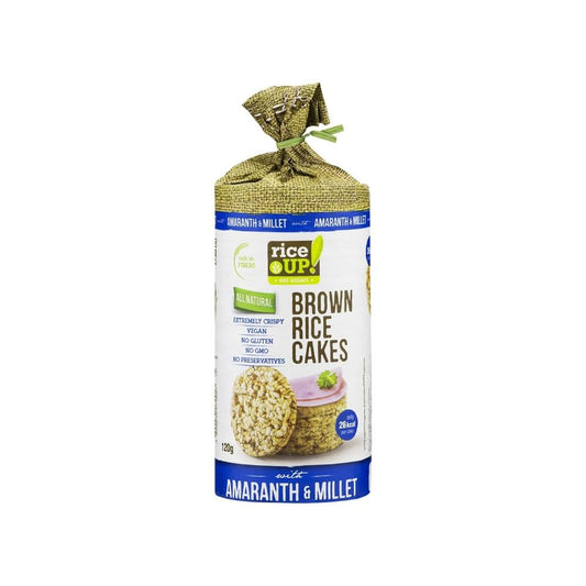 Biscoito Arroz Milho Amaranto 120g Rice Up
