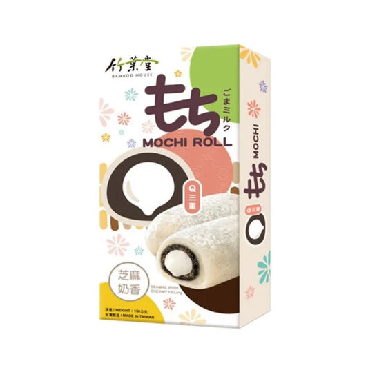 Bolinho de Arroz Moti com Recheio Sabor Gergelim e Leite 150g Bamboo House