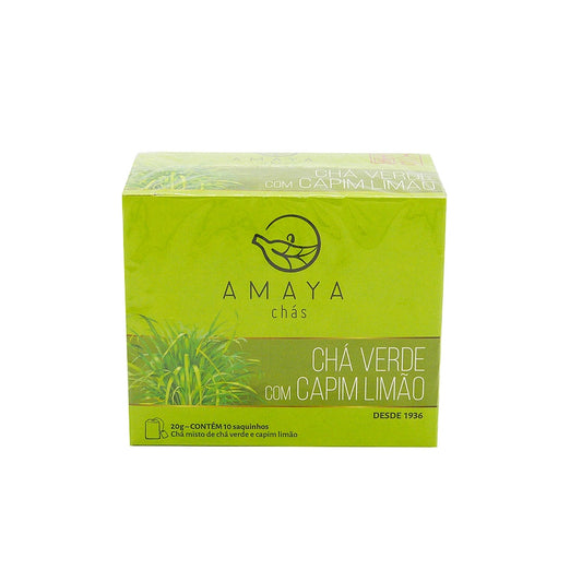 Cha Verde com Capim Limao 100g Amaya