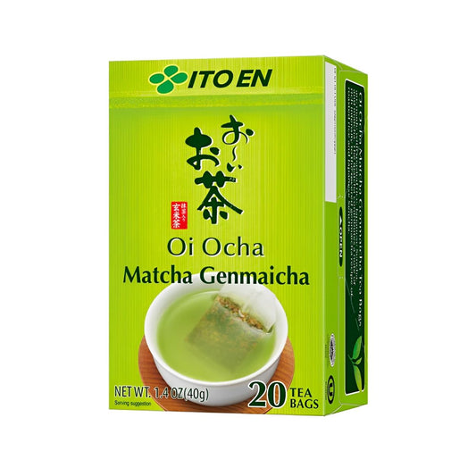 Chá Verde e Arroz Tostado com 20 Sachês 40g Ito En