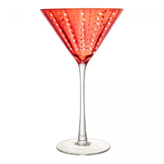 Conjunto 2 Taças Martini Orquídea Vermelha 220ml Wolff