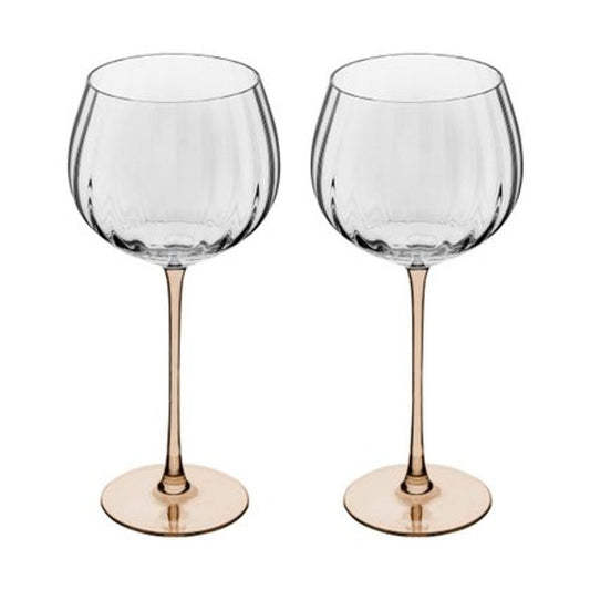 Conjunto com 2 Taças de Vinho com Haste Ambar Classic 720ml