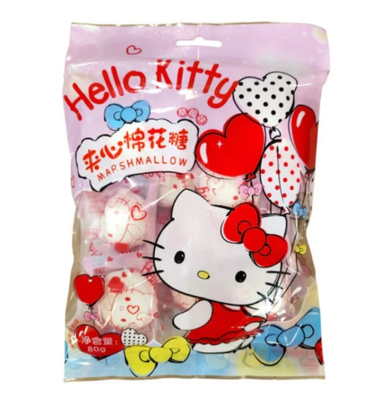 Marshmallow Recheado Sabor Morango 80g