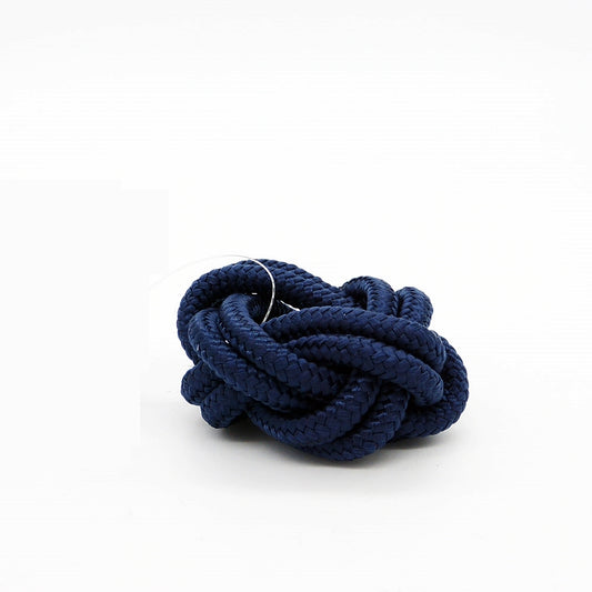 PORTA GUARDANAPO CORDA NAVAL AZUL MARINHO 11CM