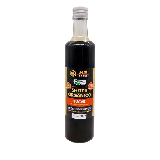 Shoyu Orgânico Suave 500ml Mn Food