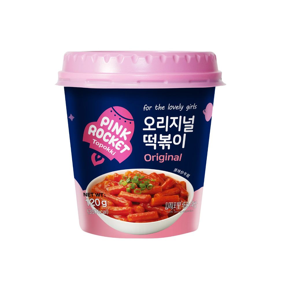Topokki Sabor Original 120g Pink Rocket